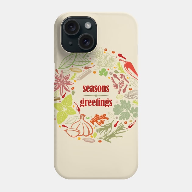 seasons greetings Phone Case by richhwalsh