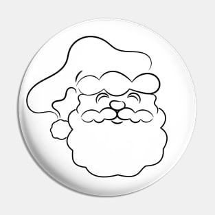 Happy Santa Pin