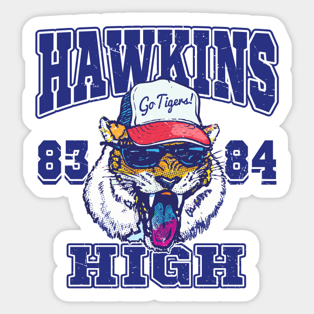 Friends Don't Lie1983 High School Tigers Tiger Lover Sticker