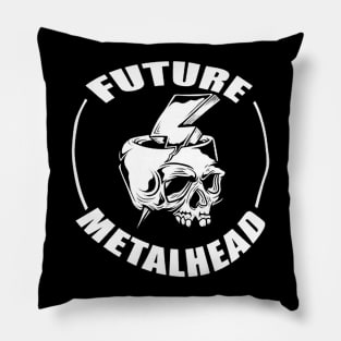 Heavy Metal Future Metalhead Pillow