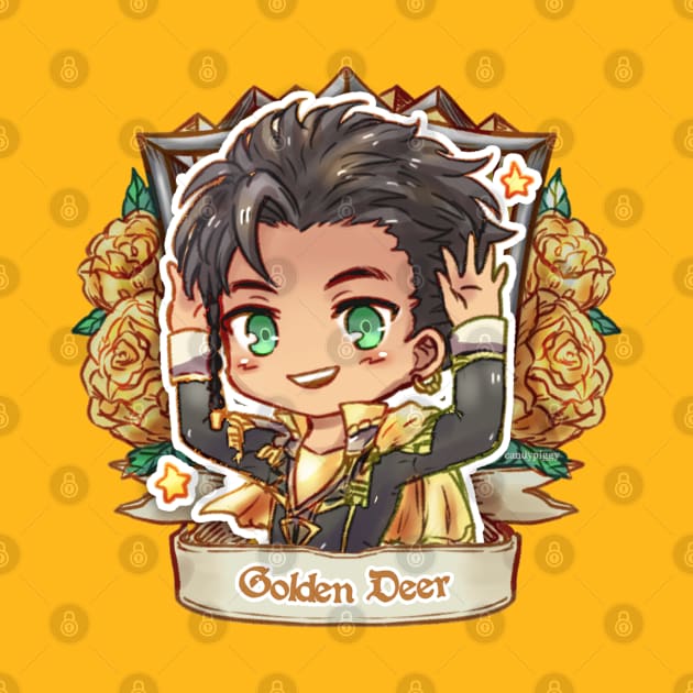 Claude of the Golden Deers! by candypiggy