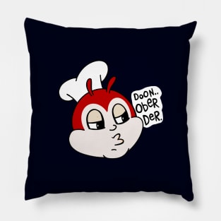 JOLLIBEE OBER DER FUNNY FILIPINO GESTURE Pillow