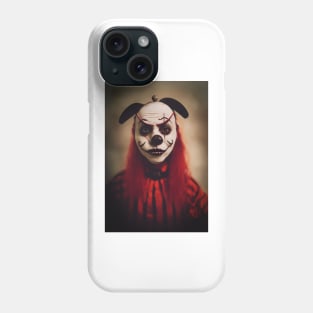 A Creepy, Scary Clown Phone Case