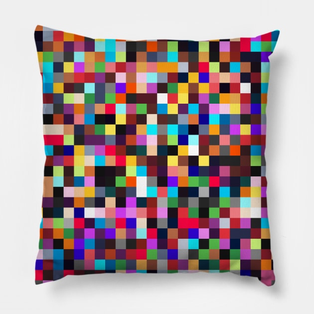 Pixel Pillow by tothemoons