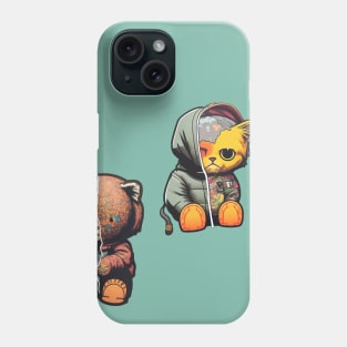 Street Cat Sticker Pack Phone Case