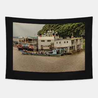 Harbour Scene Tapestry