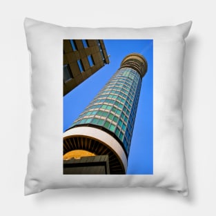 BT Post Office Tower Fitzrovia London England Pillow