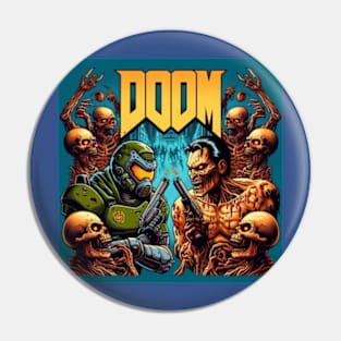 Doom Guy vs. Evil Dead Pin