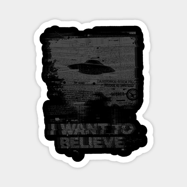 I Want To Believe Magnet by tomburns