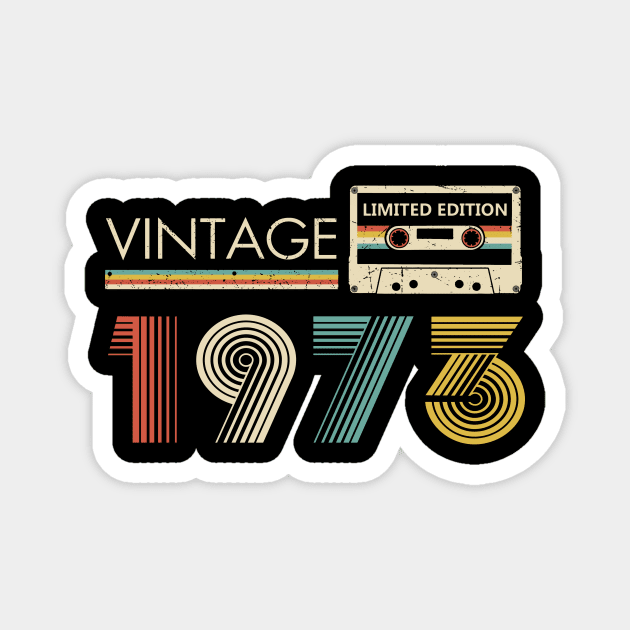 Vintage 1973 Limited Edition Cassette Magnet by louismcfarland