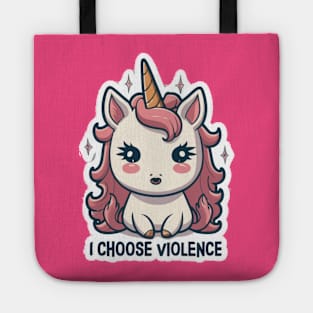 Unicorn Violence Tote