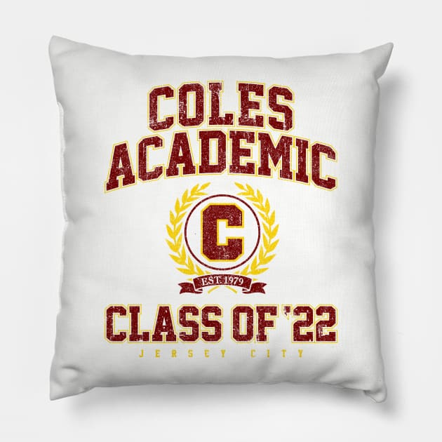 Coles Academic High School Class of 22 | Ms. Marvel (Variant) Pillow by huckblade