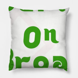 Party on Broad Square Pillow