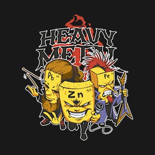 Heavy Metal Funny Science Geek T-Shirt