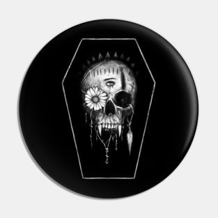Vampire Skull Pin