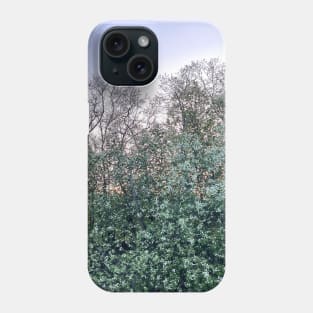 Trees At Dusk Phone Case