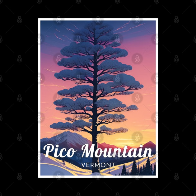 Pico mountain ski - vermont by UbunTo