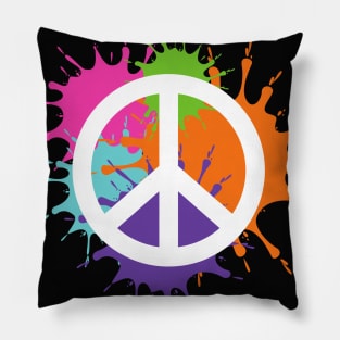 Peace sign Pillow