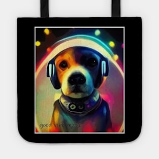 cute dog dj Tote