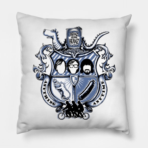 The Goodies - Anything Anytime Pillow by vincentcarrozza