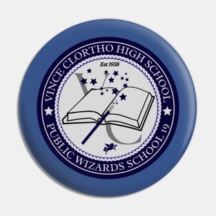 Wizard School Pin