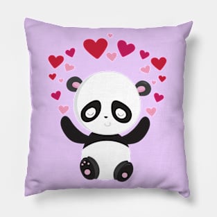 Panda Lover Lover Pillow