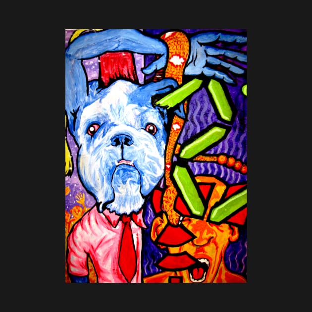 Blue Pooch by Jacob Wayne Bryner 