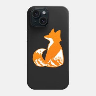 Fjallraven - fox of adventure black version Phone Case