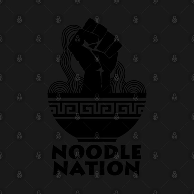 Noodle Nation - Ramen Lover Quote by TMBTM