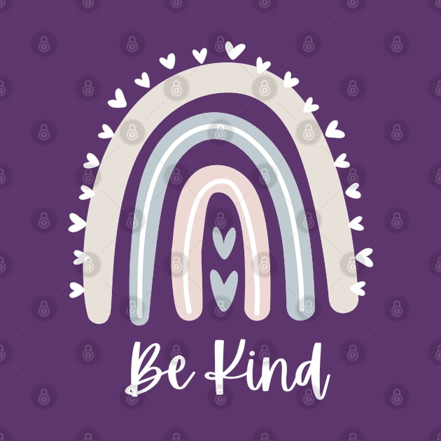 Be kind neutral rainbow by Cornish Artisan 