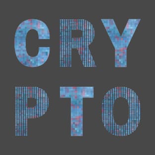 Cryptocurrency Pixel T-Shirt