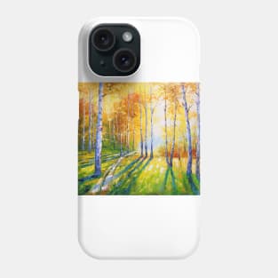 Birch grove Phone Case