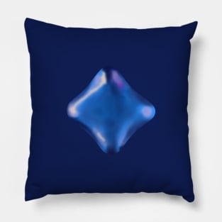 Blue crystal Pillow