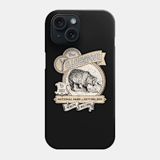 Yellowstone Park and Petting Zoo Phone Case