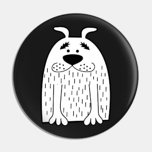 Doodle dog Pin