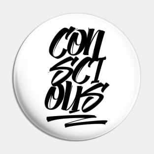 Conscious Reggae Pin