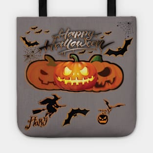 happy halloween Tote