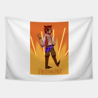 Foxy The Fox Gijinka Tapestry