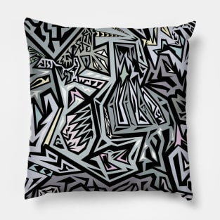 Abstract Wreckage Pillow