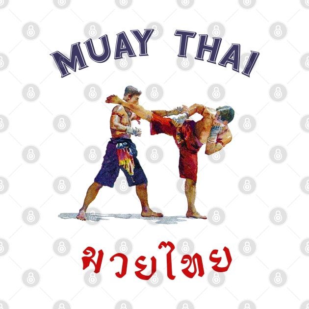 Traditional Muay Thai Kickboxing Thailand by VintCam