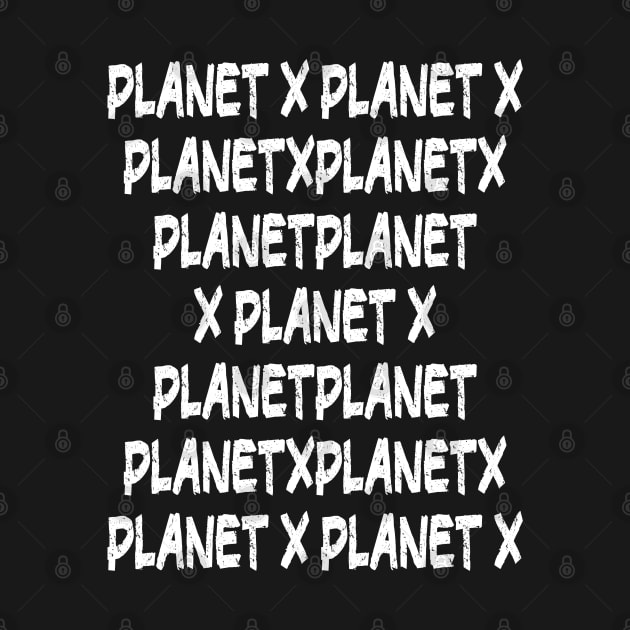 Planet X Space Logo Science Fiction Sci fi by PlanetMonkey