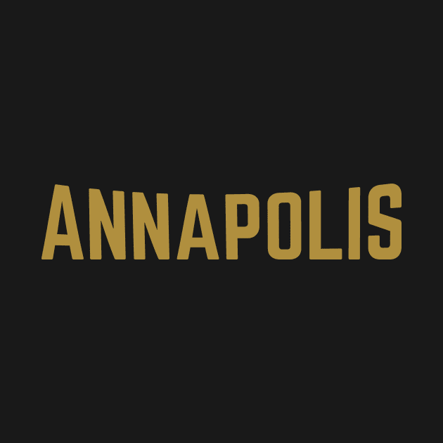 Annapolis City Typography by calebfaires