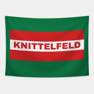 Knittelfeld City in Austrian Flag Tapestry