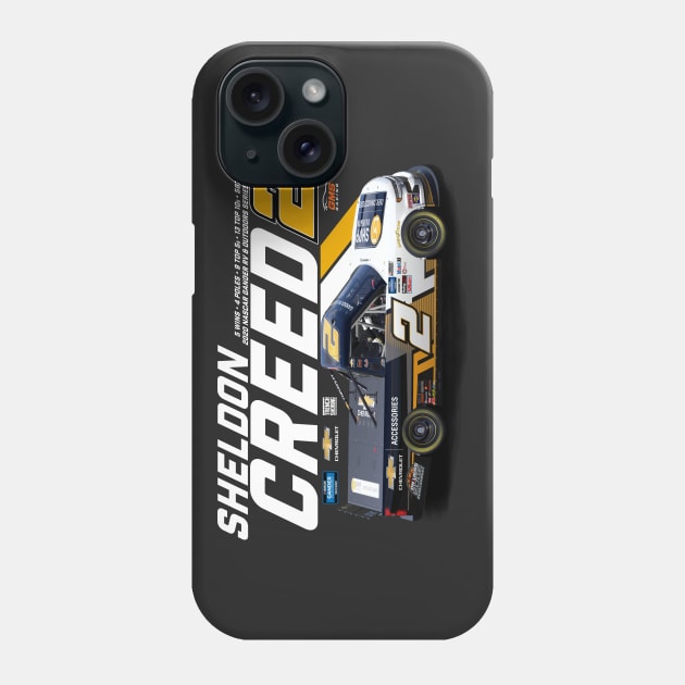 Sheldon Creed Champion 2020 (dark colors) Phone Case by Sway Bar Designs