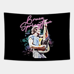 The Boss Is Born Bruce Origins Tapestry