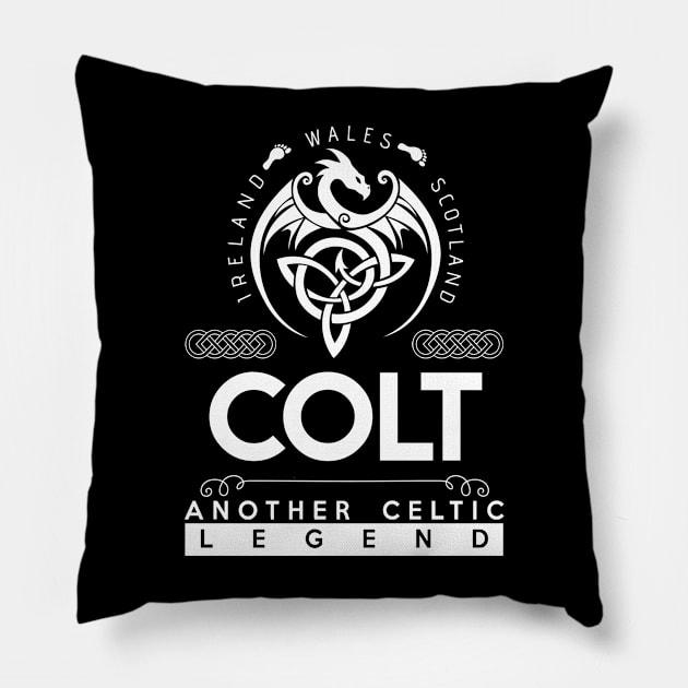 Colt Name T Shirt -  Team Colt Lifetime Member Legend Name Gift Item Tee Pillow by yalytkinyq