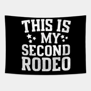 The GOAT quote "This is my second rodeo" Tapestry