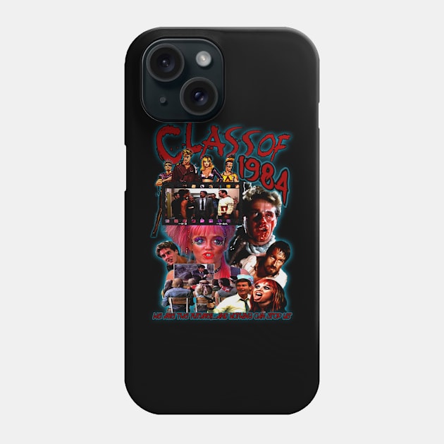 Class Of 1984. Vintage Cult Classic. (Version 2) Phone Case by The Dark Vestiary