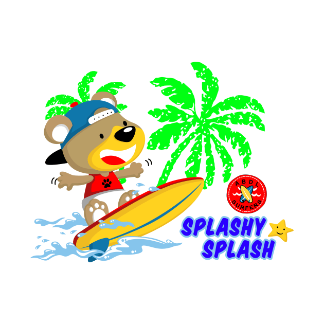 Splashy Splash ABDL PUPPY dog surfing - age play by NaughtyBoyz