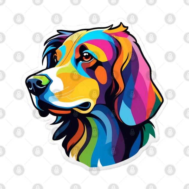 Rainbow Dog by One_look